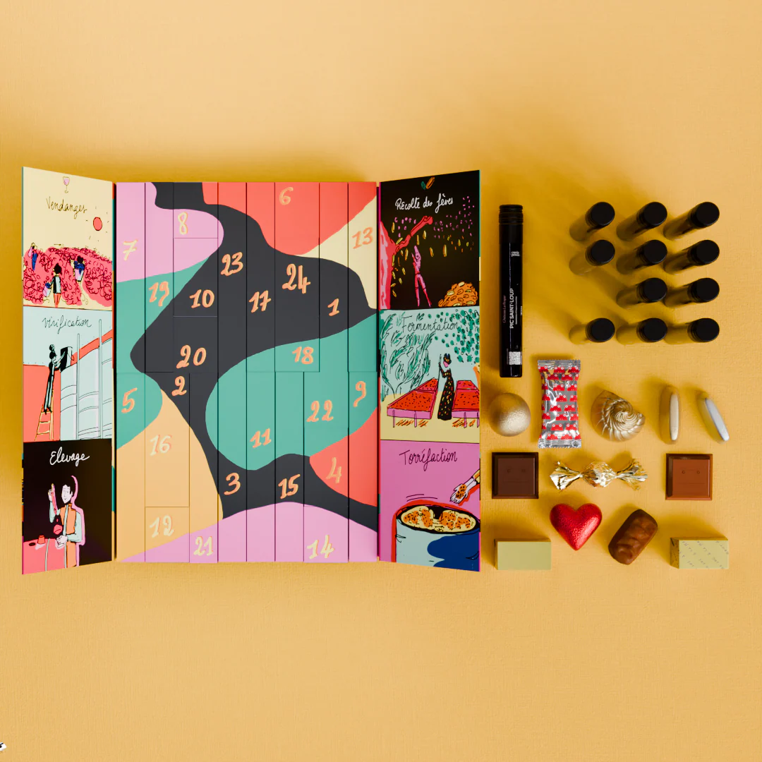 Coffret 12 vins et 12 chocolats - Image 3