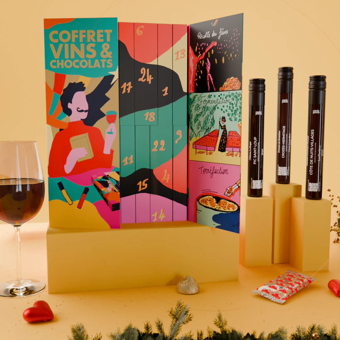 Coffret 12 vins et 12 chocolats - Image 7