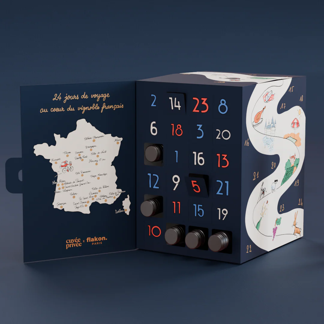 Calendrier de l'Avent Vin - 24 Vins de France - Image 5