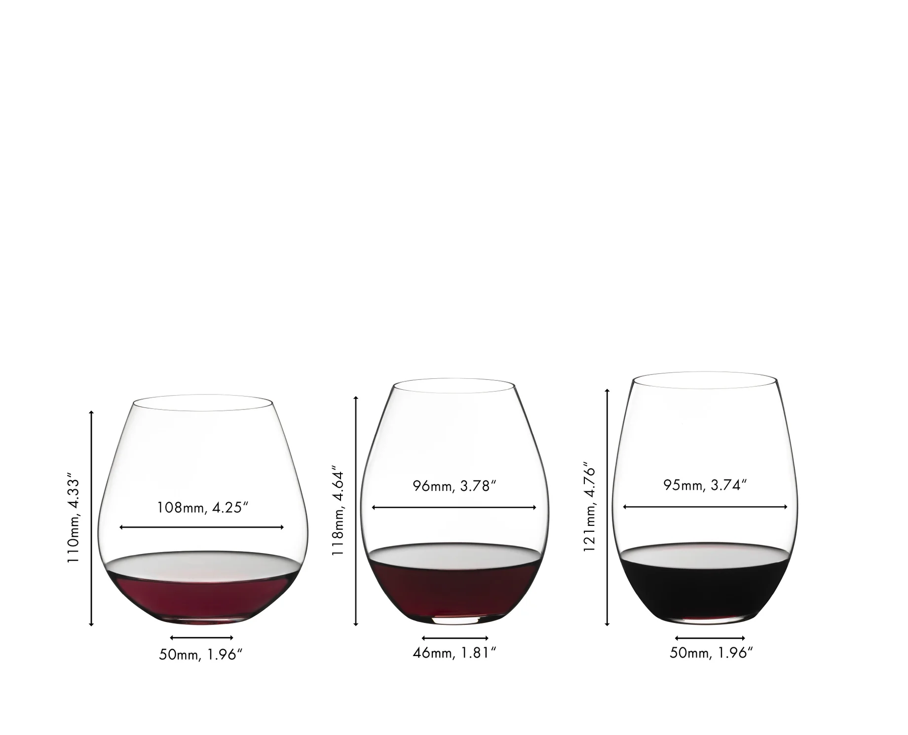 3 verres de dégustation RIEDEL - Key To Wine Experience - Image 6